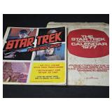 Lot of 2 vintage 1977 Star Trek collectibles