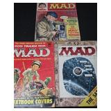 Lot of 3 MAD magazines vintage 1955, 1960, and