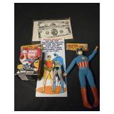 Lot of 6 Super Heroes collectibles