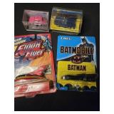 Lot of 4 assorted toy cars
