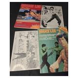 Lot of 4 Bruce Lee collectibles