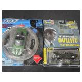 Lot of 2 collectible toy cars 007 and Steve
