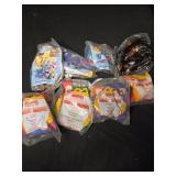 Lot of 8 kids meals toys
