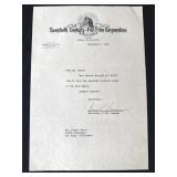 Twentieth Century Fox invitation letter