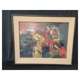 Ernest Freed '1951, 1/50 lithograph