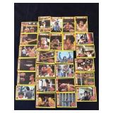 Lot of vintage 1979 Rocky 2 trading cards