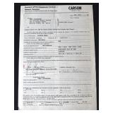 Johnny Carson Tonight Show contract