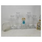 Group of glass and crystal Waterford