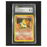2000 Pokï¿½mon Cyndaquil Neo Genesis grade 9