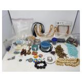 Group of costume jewelry