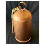 Vintage copper cowbell