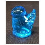 Signed Leo Ward 'blue bird of happiness' art