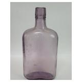 Vintage purple tinted irradiated glass full pint