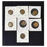 Lot of vintage 1950's pennies