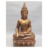 Plaster Buddha statue