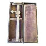 Vintage Lufkin Vernier caliper gauge