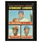 1971 Topps National League Strikeout Leaders