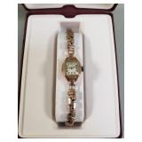 Vintage Wittnauer women's 14k rose gold case watch