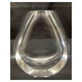 Baccarat Neptune teardrop vase