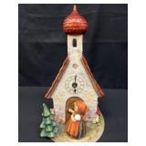Vintage Goebel Hummel 'Chappel Time' clock