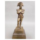 Antique Napoleon Bonaparte brass statue