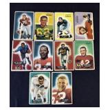 Lot of 1955 Bowman football cards