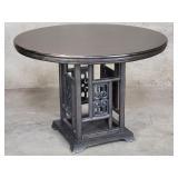 Vintage Chinese dining table with Formica top