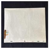 Vintage Barney Rubble animation cel