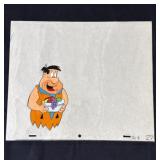 Vintage Fred Flintstone animation cel