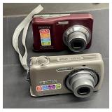 Pair of vintage Pentax digital cameras