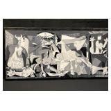 Cubist oil on canvas painting