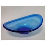 Mid century Modern style hand blown glass center