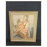 Vintage signed oil on canvas