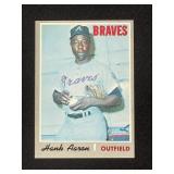 1970 Topps Hank Aaron card