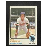 1973 Topps Rod Carew card