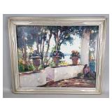 Anthony Thieme oil on artist board, signed