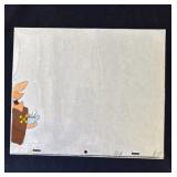 Vintage Barney Rubble animation cel