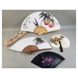 Traditional Chinese folding fans