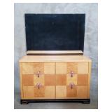 L.A. Period Furn. Asian-style birds eye maple