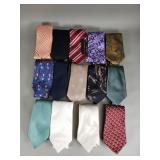 Group of designer ties