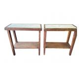 Pair of vintage side tables