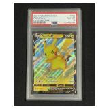 2021 Pokï¿½mon Pikachu V Fusion Strike PSA 8