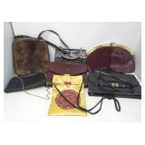 Group of women's handbags