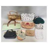Group of women's handbags