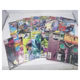 Group of comic books