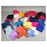 Handkerchiefs, some are silk