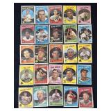 Lot of 1959 Topps baseball cards