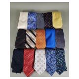 Group of designer ties