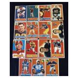 Lot of 1956 Bowman football cards