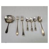 Sterling silver spoons and forks